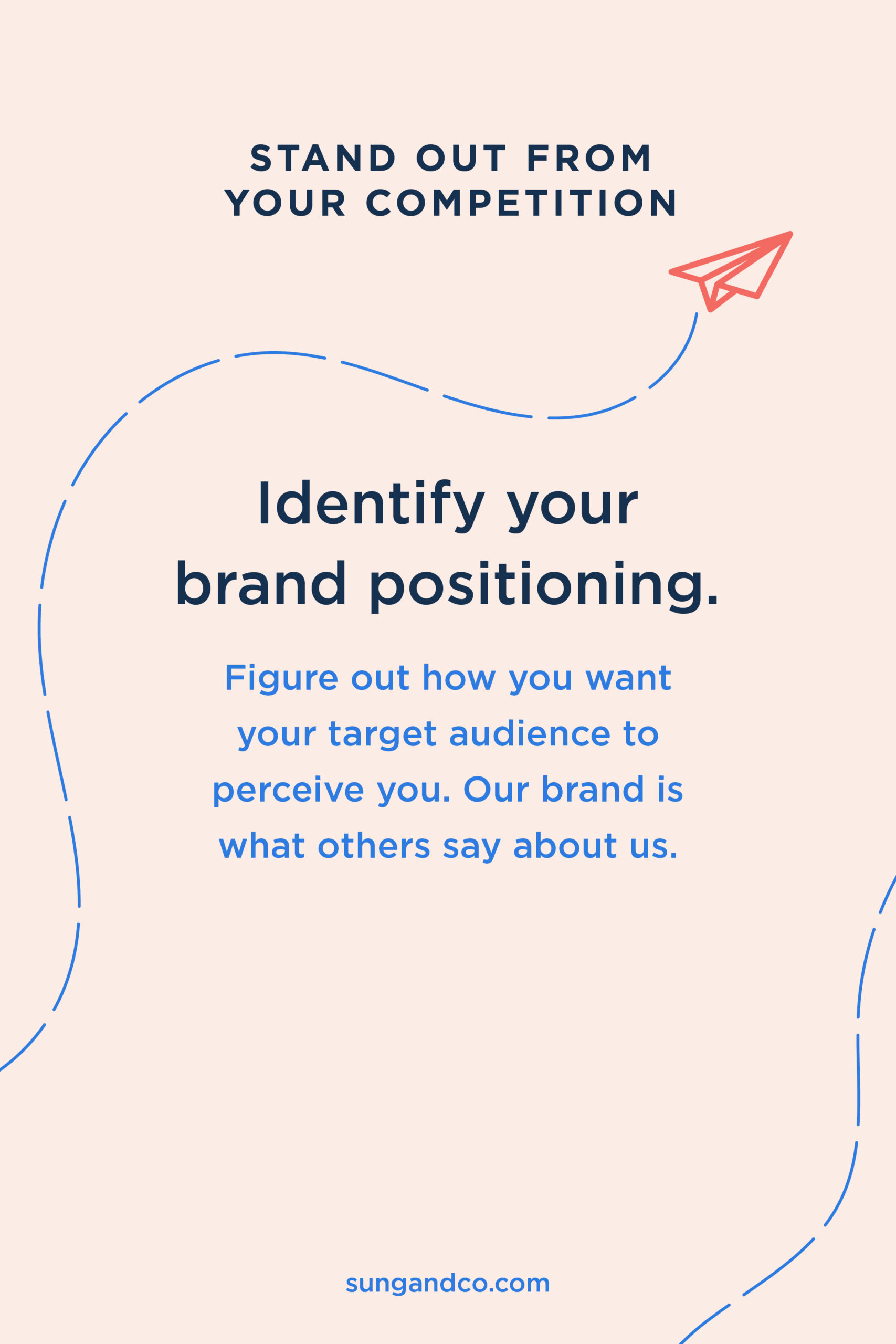 Stand out from your competitors by identify your brand positioning.