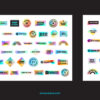 Featuring stickers from the Holographic Call to Action sticker pack.