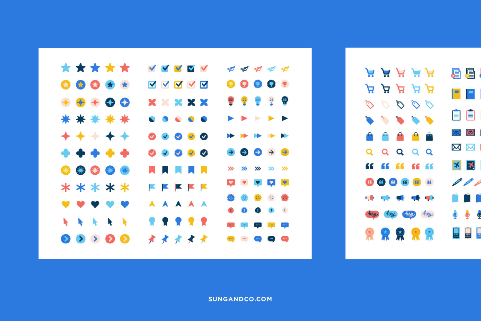Bullets & Icons Vector Pack - sungandco.com