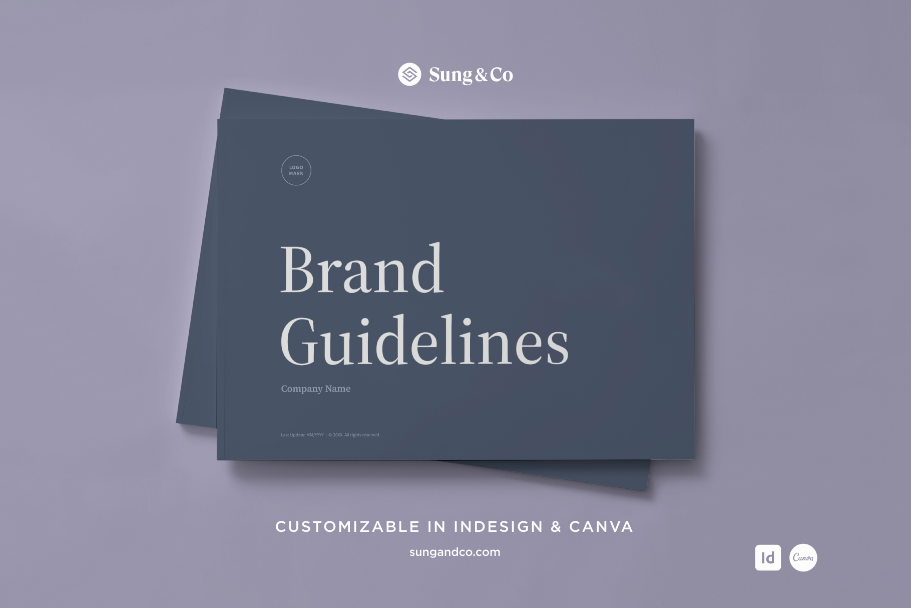 Brand Guide Template created by Sung & Co