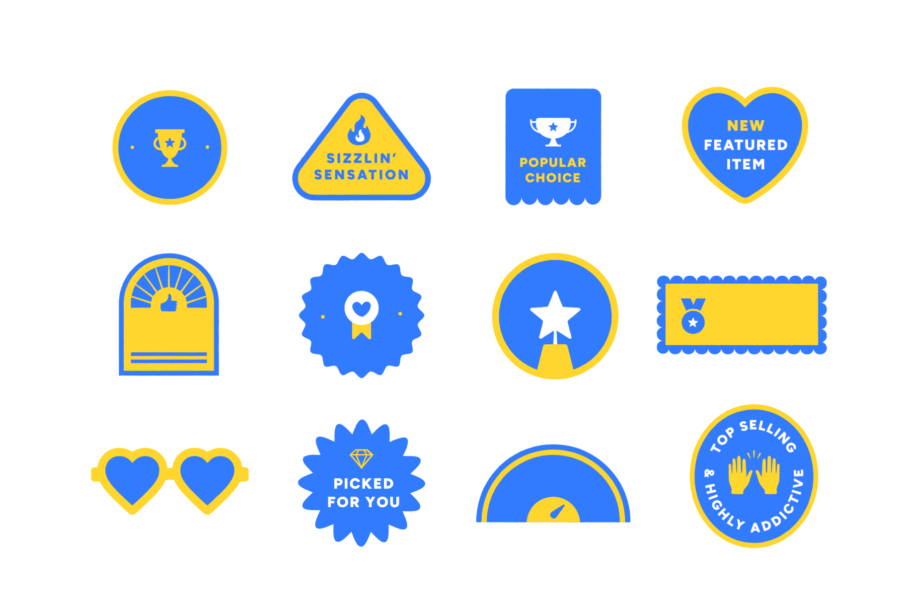 This Crowd Favorites Digital Sticker pack by Sung & Co includes animated GIFs.